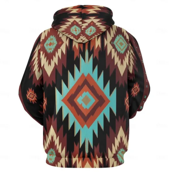 Hot OUKU Men's Hoodie Hoodies Sweatshirt Fashion Daily Long Sleeve Hooded Vacation Streetwear Printing Winter Spring & Fall Designer Light Brown