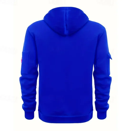 Best OUKU Men's Hoodie Quarter Zip Hoodie Black Wine Navy Blue Blue Brown Hooded Plain Pocket Sports & Outdoor Daily Holiday Polyester Streetwear Basic Casual Spring & Fall Clothing Apparel Hoodies