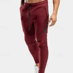 New OUKU Men's Joggers Sweatpants Running Pants Athletic Pants GYM Pants Pocket Drawstring Elastic Waistband Pants / Trousers Outdoor Sports & Outdoor Athletic Quick Dry Lightweight Soft Marathon Running