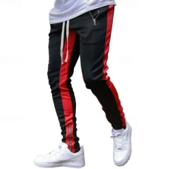 Clearance OUKU Men's Joggers Sweatpants Running Pants Athletic Pants GYM Pants Drawstring Pocket Pants / Trousers Outdoor Sports & Outdoor Athletic Quick Dry Lightweight Soft Marathon Workout Walking Tailored Fit