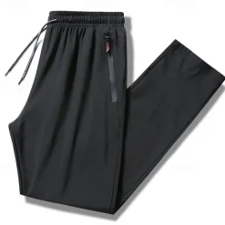 OUKU Men's Joggers Sweatpants Running Pants Athletic Pants GYM Pants Drawstring Elastic Waistband Zipper Pocket Pants / Trousers Outdoor Sports & Outdoor Athletic Quick Dry Lightweight Soft Marathon