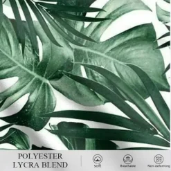 Online OUKU Men's Leaf Plants Swim Shorts Board Shorts Swimming Trunks Mid Waist Fashion Designer Athletic Leisure Sports Holiday Beach Pocket Drawstring Elastic Waist Designer Clothing Apparel Green