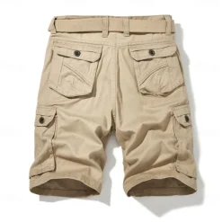 OUKU Men's Letter Eagle American Flag Cargo Shorts Mid Waist Sports Fashion Designer Outdoor Sports Outdoor Casual 6 Pocket Designer Clothing Apparel
