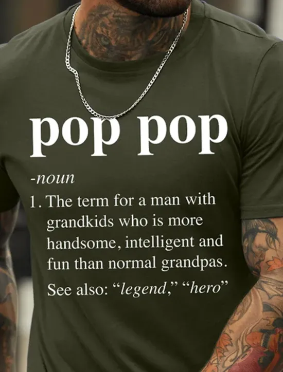 Sale OUKU Men's Letter Graphic Prints Family T Shirt Graphic Tee 100% Cotton Short Sleeve Graphic Shirt Black White Navy Blue Comfortable Tee Vacation Street Fashion Designer Clothing