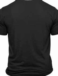Clearance OUKU Men's Letter Printed Coconut Funny Hawaiian T Shirt Tee Top 100% Cotton Short Sleeve Graphic Shirt Black White Army Green Comfortable Tee Vacation Street Fashion Designer Clothing