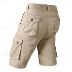 Sale OUKU Men's Letter Printed Funny Cargo Shorts Work Shorts Mid Waist Classic Casual Outdoor Camping & Hiking Multiple Pockets Designer Clothing Apparel