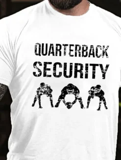 Online OUKU Men's Letter Printed Super Bowl American football T Shirt Tee Top 100% Cotton Short Sleeve Graphic Shirt Heather Gray Black White Comfortable Tee Vacation Street Fashion Designer Clothing