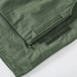 Sale OUKU Men's Letter Printed Vest Waistcoat Gilet Tactical Practical Removable Casual Sports Outdoor Fishing Photography Mesh Side Pockets Quick Dry Fall Winter Collarless Sleeveless khaki Army Green Dark