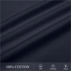 Hot OUKU Men's Letter T Shirt Tee Top Cotton Short Sleeve Graphic Shirt Black Dark Blue Comfortable Tee Sports Outdoor Holiday Fashion Designer Clothing