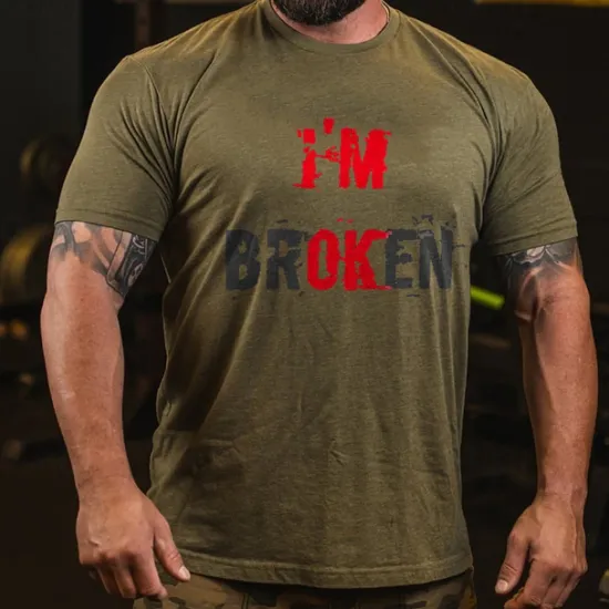 Discount OUKU Men's Letter T Shirt Tee Top Cotton Short Sleeve Graphic Shirt Black Army Green Comfortable Tee Sports Outdoor Holiday Fashion Designer Clothing