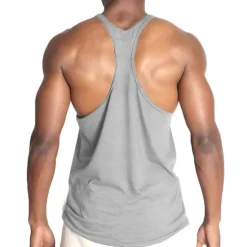 New OUKU Men's Letter Tank Top Vest Top Undershirt Racer Back Tank Top Sleeveless T shirt U Neck Shirt Stylish Muscle Comfortable Sport Daily Vacation Black White Yellow Summer Clothing Apparel M L XL XXL