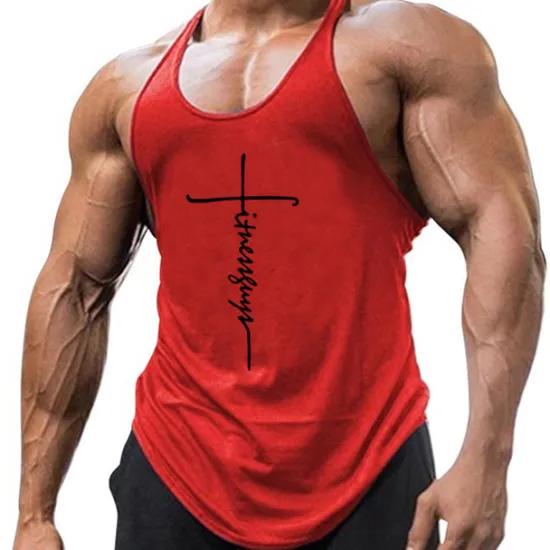 New OUKU Men's Letter Tank Top Vest Top Undershirt Racer Back Tank Top Sleeveless T shirt U Neck Shirt Stylish Muscle Comfortable Sport Daily Vacation Black White Yellow Summer Clothing Apparel M L XL XXL