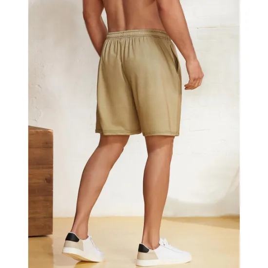 Online OUKU Men's Letter Vintage Motorcycle Sweat Shorts Beach Shorts Terry Shorts Mid Waist Vintage Casual Daily Holiday Streetwear Drawstring Elastic Waist 3D Print Designer Clothing Apparel