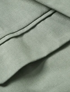 Hot OUKU Men's Lightweight Jacket Blazer Jacket Formal Office Fashion Daily Spring & Summer Cotton And Linen Solid Color Comfy Single Breasted Blazer Light Green Navy Blue Brown Beige