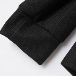 Clearance OUKU Men's Lightweight Jacket Waffle Jacket Summer Jacket Shirt Jacket Vacation Daily Soft Pocket Spring & Fall Plain Fashion Classic Lapel Regular Waffle Fabric Black White Blue Khaki Gray Jacket