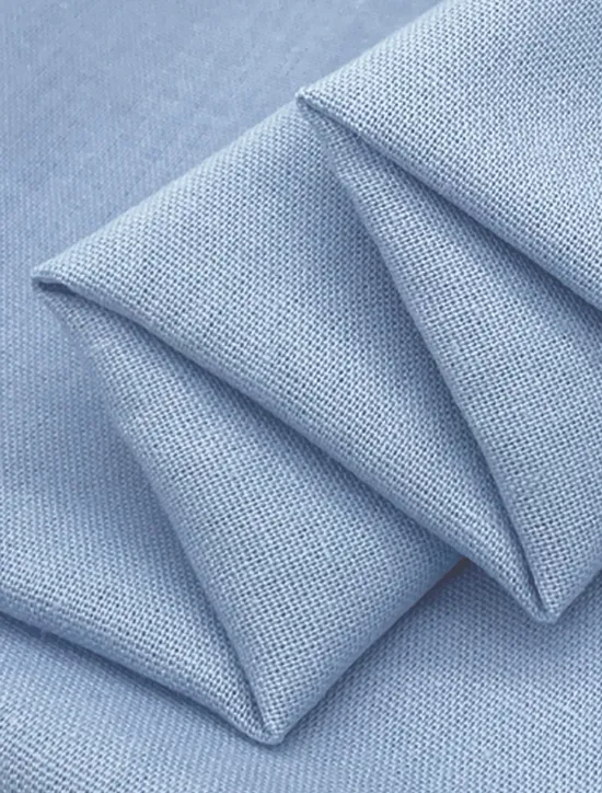 Online OUKU Men's Linen Blazer Sport Coat Wedding Guest Casual Daily Fashion All Seasons Linen Cotton Blend Solid Colored Basic Single Breasted Blazer Sky Blue Light Grey