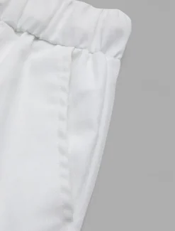 Discount OUKU Men's Linen Pants Summer Pants Cropped Pants Beach Pants Drawstring Elastic Waist Plain Comfort Breathable Calf-Length Casual Daily Holiday Fashion Classic Style Black White