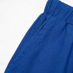 Sale OUKU Men's Linen Pants Summer Pants Cropped Pants Beach Pants Drawstring Elastic Waist Plain Comfort Breathable Calf-Length Casual Daily Holiday Fashion Classic Style Black White