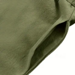 Outlet OUKU Men's Linen Pants Trousers Summer Pants Beach Pants Pocket Drawstring Elastic Waist Plain Comfort Breathable Daily Holiday Vacation Hawaiian Boho ArmyGreen Black