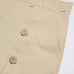 New OUKU Men's Linen Pants Trousers Summer Pants Buttons Front Pocket Pleats Plain Comfort Breathable Full Length Casual Daily Holiday Fashion Basic Loose Fit Black White