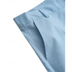 Clearance OUKU Men's Linen Pants Trousers Summer Pants Beach Pants Front Pocket Straight Leg Plain Comfort Breathable Casual Daily Holiday Fashion Basic Black White