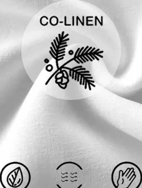 New OUKU Men's Linen Shirt Beach Shirt Summer Hawaiian Shirt Button Up Shirt Coconut Tree Vacation Hawaiian White Green Khaki Dark Blue Short Sleeve Lapel Spring & Summer Clothing Apparel Print