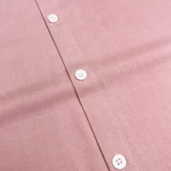 OUKU Men's Linen Shirt Horse Outdoor Vacation White Pink Green Gray Long Sleeve Lapel Spring Fall Clothing Apparel Button Up