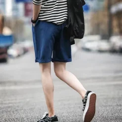 Discount OUKU Men's Linen Shorts Summer Shorts Beach Shorts Pocket Drawstring Elastic Waist Plain Comfort Breathable Short Holiday Vacation Beach Hawaiian Boho Black White