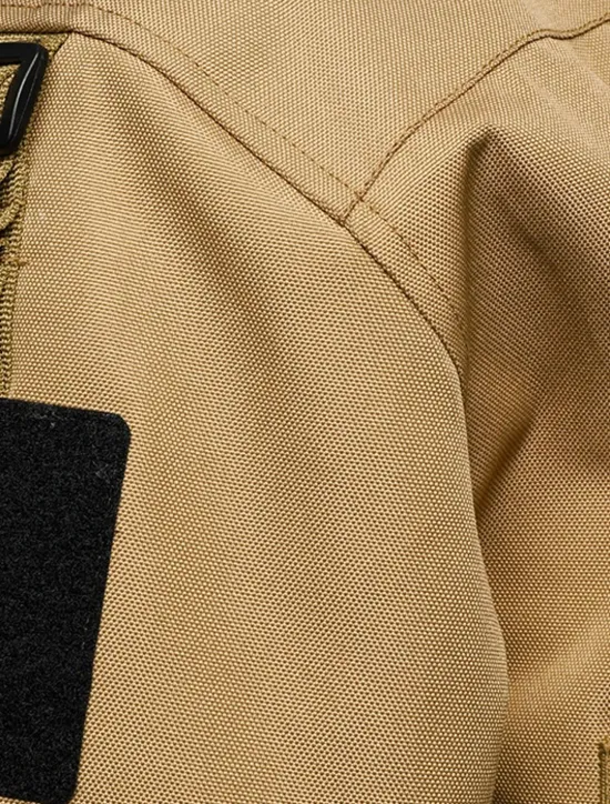 Discount OUKU Men's Military Jacket Hiking Jacket Tactical Jacket Sports Outdoor Camping & Hiking Waterproof Windbreaker Zipper Pocket Winter Spring & Fall Solid Color Active Sports & Outdoors Hooded Regular