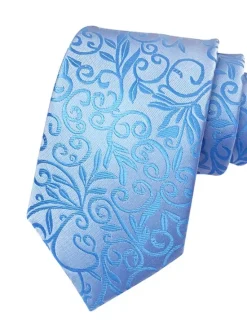 OUKU Men's Necktie - Floral Ties Classic Fashion Party Meeting Outfit Business Neck Ties 1 Pc Necktie Mens Classic Necktie Floral Neckties Print Jacquard Tie Fashion Vintage Formal Business