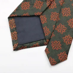 Online OUKU Men's Neckties Fashion Business Jacquard Print Pattern Wedding Party Daily Wear