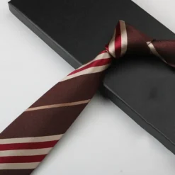 Best OUKU Men's Neckties Fashion Business Jacquard Pattern Wedding Party Daily Wear