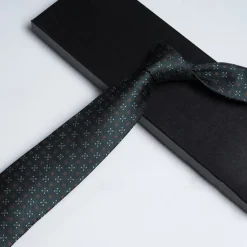 OUKU Men's Neckties Fashion Business Jacquard Pattern Wedding Party Daily Wear