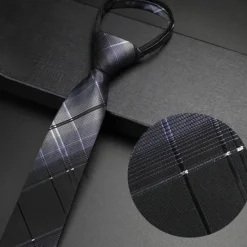 Online OUKU Men's Neckties Fashion Business Jacquard Pattern Wedding Party Daily Wear