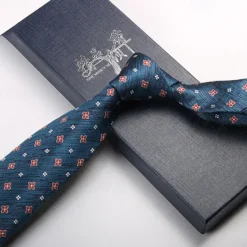 Clearance OUKU Men's Neckties Fashion Business Jacquard Pattern Wedding Party Daily Wear