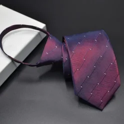 New OUKU Men's Neckties Modern Contemporary Classic Jacquard Geometic Wedding Party Daily Wear