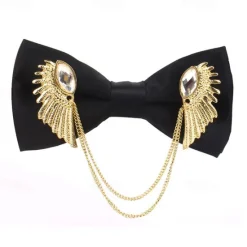 New OUKU Men's Neckties Modern Contemporary Shiny Metallic Solid Color Wedding Party Daily Wear