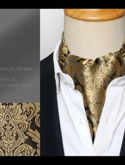 Outlet OUKU Men's Neckties Sexy Patterned Wedding Party Daily Wear