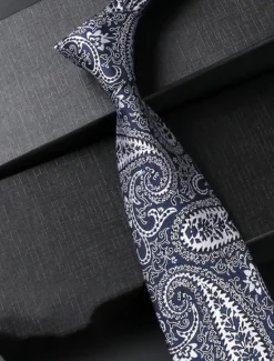 Outlet OUKU Men's Neckties Sexy Patterned Wedding Party Daily Wear