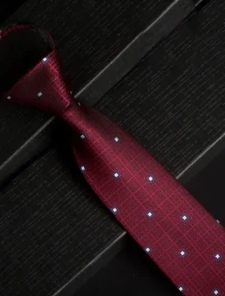 New OUKU Men's Neckties Sexy Patterned Wedding Party Daily Wear