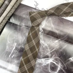 New OUKU Men's Neckties Sexy Stripes Wedding Party Daily Wear