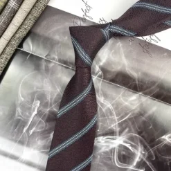 New OUKU Men's Neckties Sexy Stripes Wedding Party Daily Wear