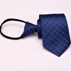 Clearance OUKU Men's Neckties Zip Tie Men Ties Zipper Tie Adjustable Bow Polka Dot Plain Striped Wedding Birthday Party
