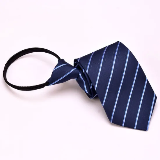 Clearance OUKU Men's Neckties Zip Tie Men Ties Zipper Tie Adjustable Bow Polka Dot Plain Striped Wedding Birthday Party