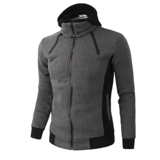 Outlet OUKU Men's Outdoor Jacket Winter Coat Winter Jacket Sports Outdoor Daily Wear Fall Winter Solid Color Regular Dark Gray Grey Jacket