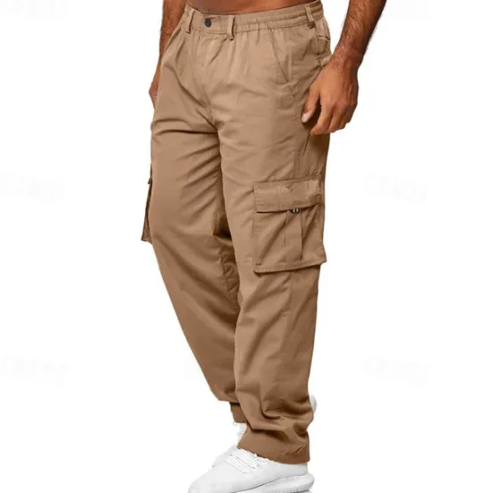 Best OUKU Men's Outdoor Pants Cargo Pants Hiking Pants Trousers Military Outdoor Regular Fit Waterproof Breathable Quick Dry Pants / Trousers Black Army Green Hunting Climbing Camping / Hiking / Caving S M L