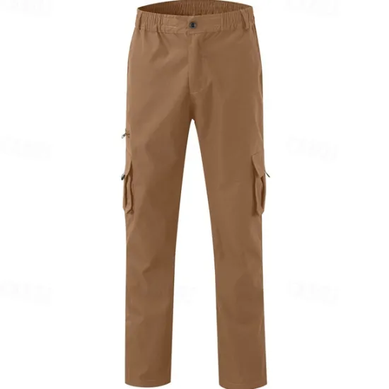 Best OUKU Men's Outdoor Pants Cargo Pants Hiking Pants Trousers Military Outdoor Regular Fit Waterproof Breathable Quick Dry Pants / Trousers Black Army Green Hunting Climbing Camping / Hiking / Caving S M L