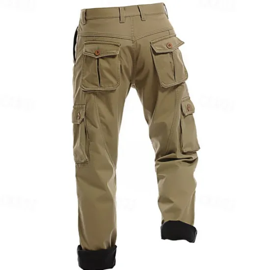 OUKU Men's Outdoor Pants Cargo Pants Hiking Pants Trousers Military Outdoor Regular Fit Warm Breathable Pants / Trousers Black Army Green Hunting Climbing Camping / Hiking / Caving 28 29 30 31 32