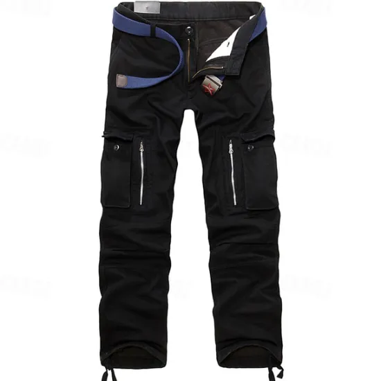 OUKU Men's Outdoor Pants Cargo Pants Hiking Pants Trousers Military Outdoor Regular Fit Warm Breathable Pants / Trousers Black Army Green Hunting Climbing Camping / Hiking / Caving 28 29 30 31 32