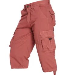 New OUKU Men's Pink Shorts Tactical Shorts Cargo Shorts Capri Pants Drawstring Flap Pocket Plain Comfort Breathable Outdoor Daily Going out Fashion Streetwear Black Pink
